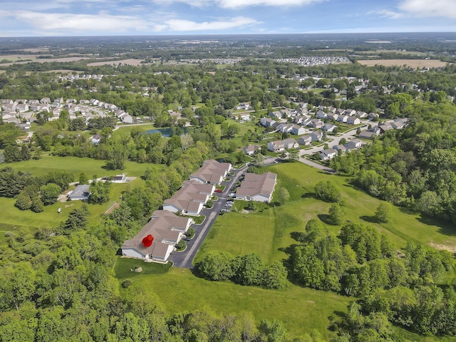 577 S Market St, Lithopolis, OH 43136 - aerial overview of property's location with nearby suburban area