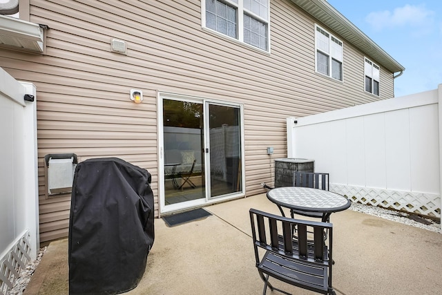 5210 Novelty Ave Unit 73D, Canal Winchester, OH 43110 - view of patio / terrace featuring cooling unit and fence