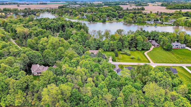 1092 George Allen Dr, South Vienna, OH 45369 - aerial view of a large body of water