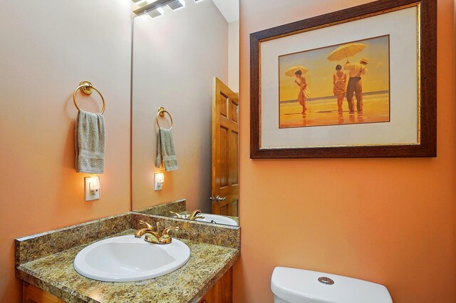 1092 George Allen Dr, South Vienna, OH 45369 - half bathroom with toilet and vanity