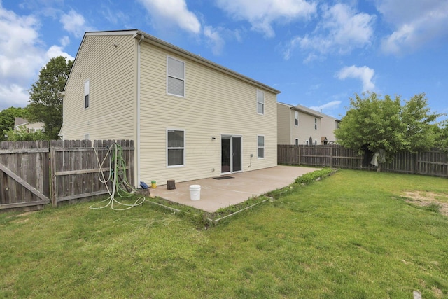 5504 Rothermund Dr, Canal Winchester, OH 43110 - rear view of house with a patio