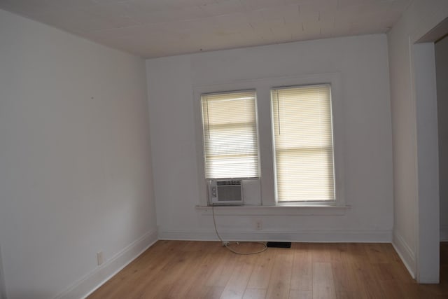 300 Wrexham Ave, Columbus, OH 43223 - empty room with light wood-type flooring and cooling unit