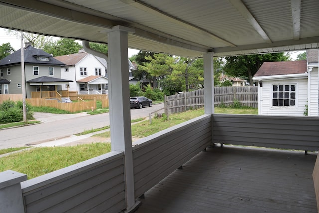 300 Wrexham Ave, Columbus, OH 43223 - deck featuring a residential view