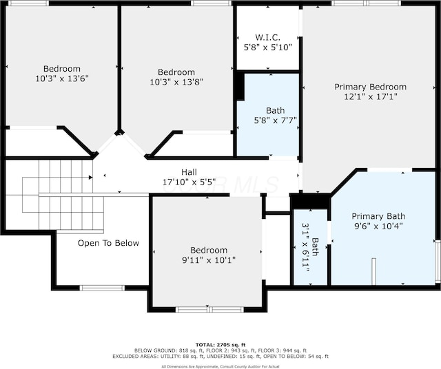 4526 Hoffman Farms Dr, Hilliard, OH 43026 - floor plan / room layout