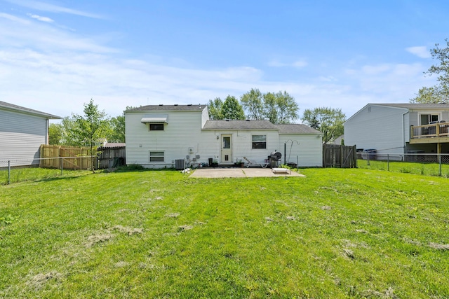 2267 Anndel Ct, Grove City, OH 43123 - back of property with central AC and a patio