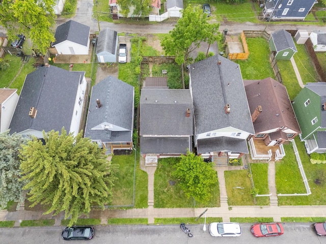 799 E Deshler Ave, Columbus, OH 43206 - aerial view of property's location with nearby suburban area