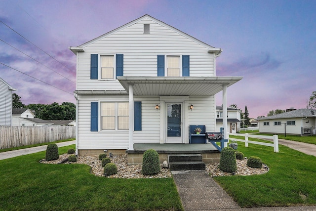 1236 8th Ave, Lancaster, OH 43130 - view of front of house featuring covered porch