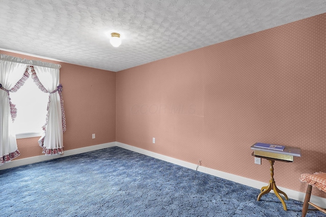 1236 8th Ave, Lancaster, OH 43130 - unfurnished room featuring carpet, baseboards, and a textured ceiling
