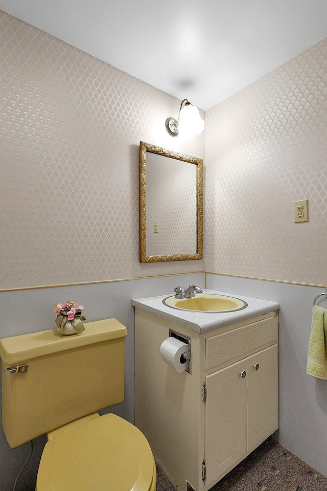 1236 8th Ave, Lancaster, OH 43130 - half bathroom with vanity and toilet