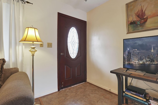 1703 Ringfield Dr, Galloway, OH 43119 - foyer with baseboards