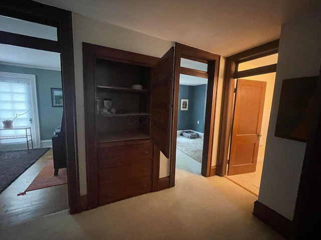 91 Oakland Park Ave, Columbus, OH 43214 - corridor featuring carpet and baseboards