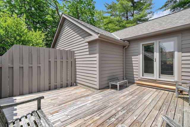 71 Donald Ross Dr, Granville, OH 43023 - view of wooden deck