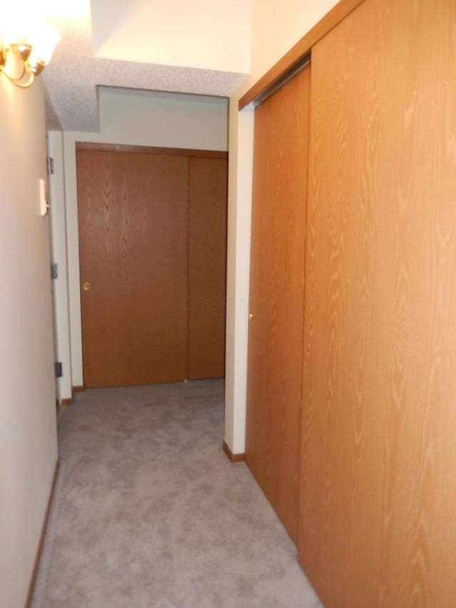 4143 Karl Rd Unit 214, Columbus, OH 43224 - corridor with light colored carpet