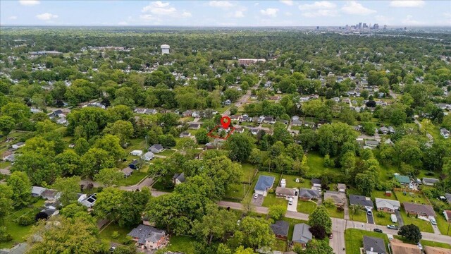 1200 Northridge Rd, Columbus, OH 43224 - aerial view of property and surrounding area