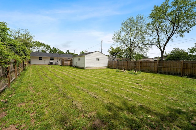 view of yard
