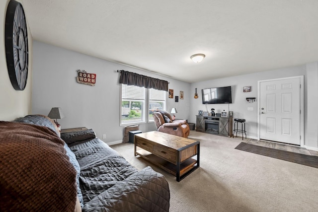 157 Joy Ave, Delaware, OH 43015 - living area with light carpet and baseboards