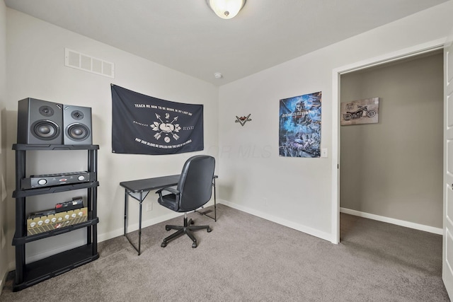 157 Joy Ave, Delaware, OH 43015 - home office with carpet flooring and baseboards