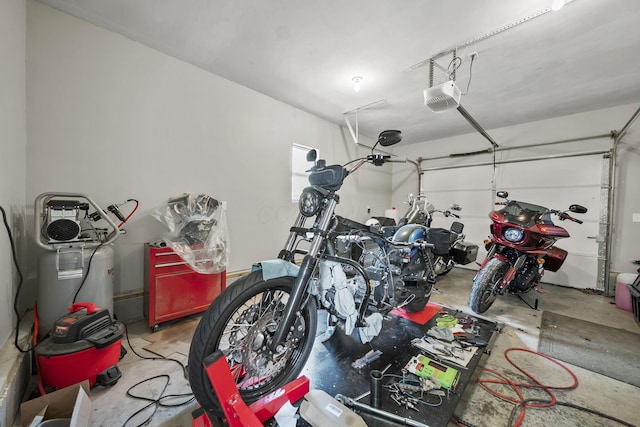157 Joy Ave, Delaware, OH 43015 - garage with a garage door opener