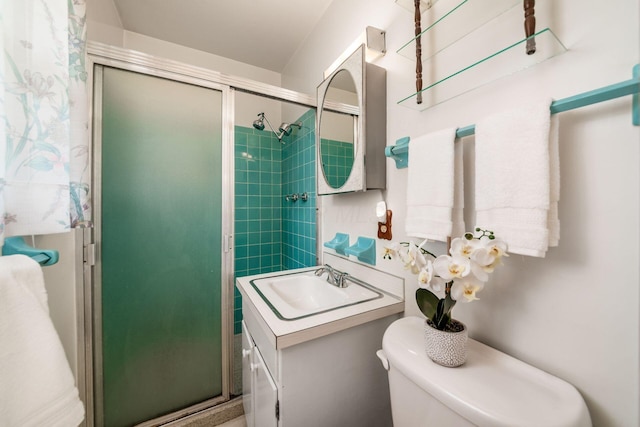 738 Stinson Dr, Columbus, OH 43214 - full bath with a shower stall and vanity