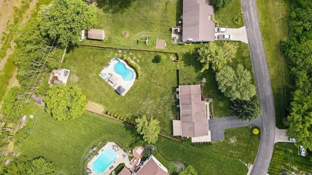 5336 Rocky Creek Dr, Grove City, OH 43123 - drone / aerial view of a pool area