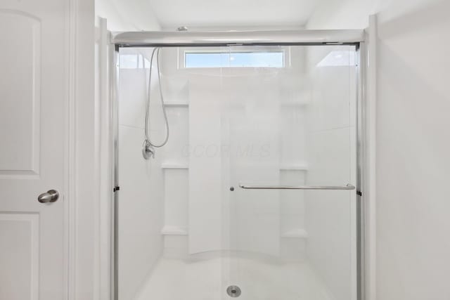 3321 Butternut Ln, Hebron, OH 43025 - bathroom featuring a shower stall