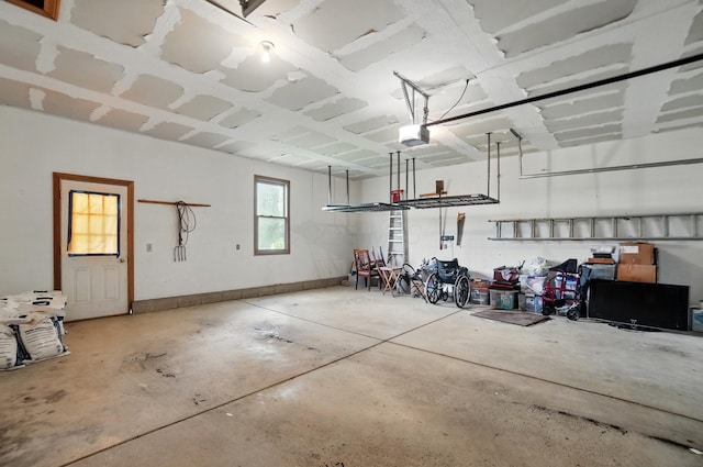 9820 Heimberger Rd NW, Baltimore, OH 43105 - garage featuring a garage door opener
