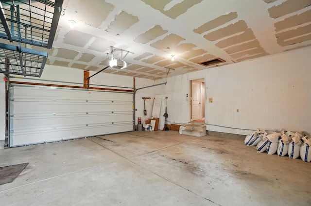 9820 Heimberger Rd NW, Baltimore, OH 43105 - garage with a garage door opener