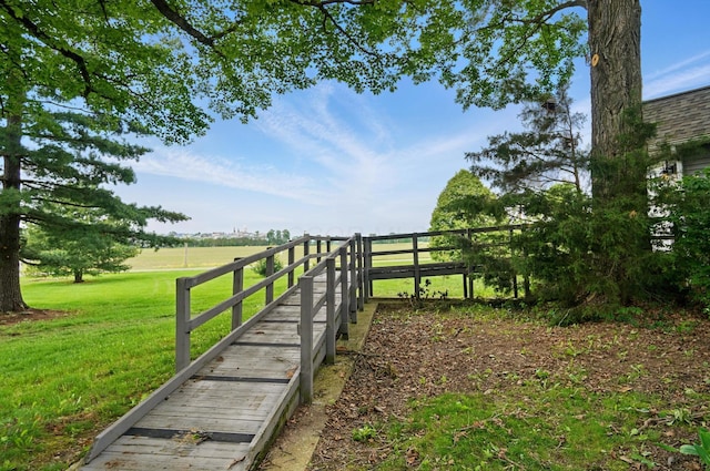 9820 Heimberger Rd NW, Baltimore, OH 43105 - view of green lawn with a rural view