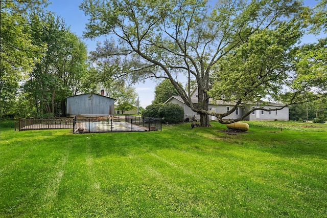 9820 Heimberger Rd NW, Baltimore, OH 43105 - view of yard featuring an outbuilding