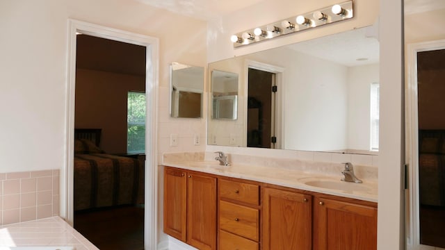 1908 Baltic Ave, Lewis Center, OH 43035 - full bathroom featuring connected bathroom and double vanity