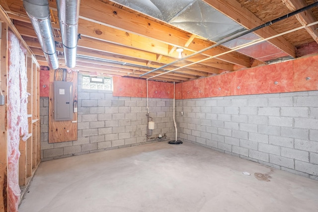 2357 Pine Crest Dr, Lancaster, OH 43130 - below grade area featuring electric panel