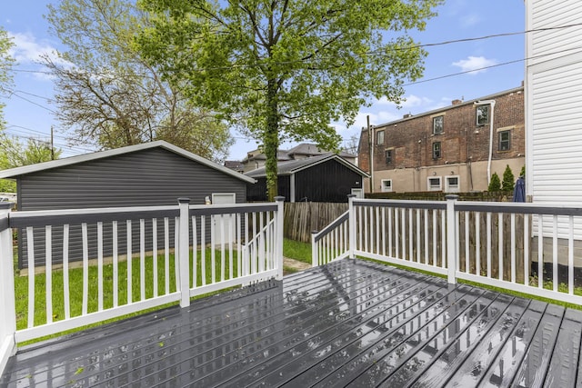 1093 E Long St, Columbus, OH 43203 - view of wooden deck