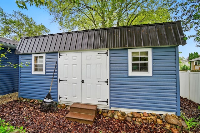 1008 London Rd, West Jefferson, OH 43162 - view of shed