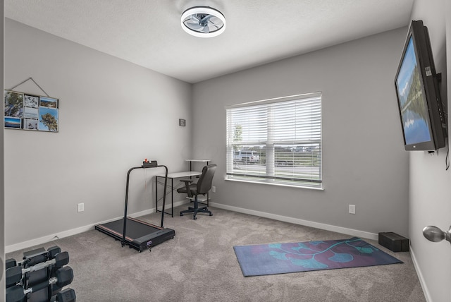 759 Abby Dr, Plain City, OH 43064 - office area with carpet flooring and baseboards