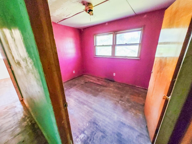 16251 State Route 678, Rockbridge, OH 43149 - spare room featuring wood finished floors