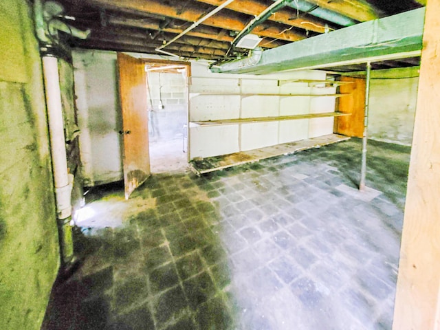 16251 State Route 678, Rockbridge, OH 43149 - view of unfinished basement