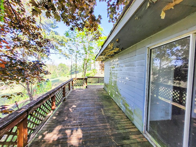 16251 State Route 678, Rockbridge, OH 43149 - view of wooden terrace