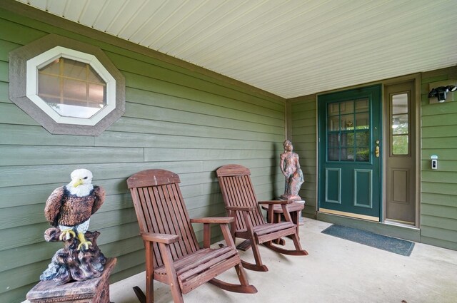5870 Brook Rd NW, Baltimore, OH 43105 - view of exterior entry with a porch