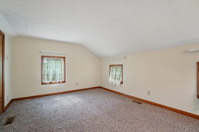 5870 Brook Rd NW, Baltimore, OH 43105 - carpeted spare room featuring lofted ceiling, healthy amount of natural light, and baseboards