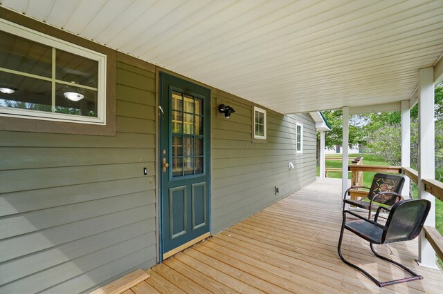 5870 Brook Rd NW, Baltimore, OH 43105 - view of wooden deck