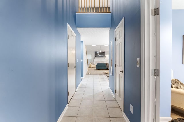 308 Postage Cir, Pickerington, OH 43147 - hallway with light tile patterned floors and baseboards