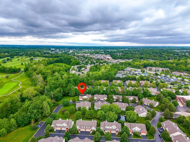 308 Postage Cir, Pickerington, OH 43147 - aerial perspective of suburban area