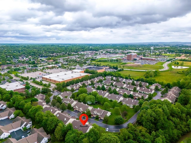 308 Postage Cir, Pickerington, OH 43147 - aerial perspective of suburban area