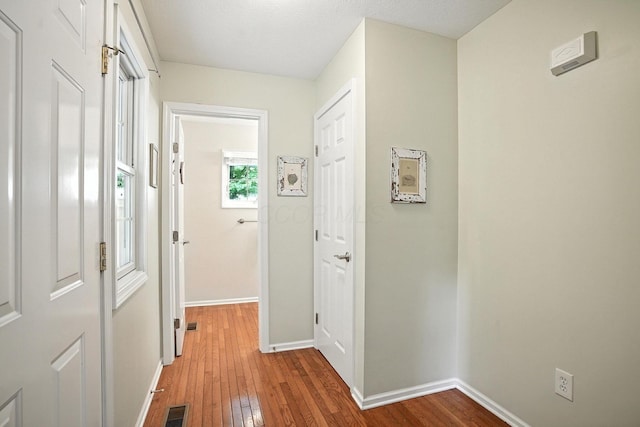 1223 Sanctuary Pl, Columbus, OH 43230 - hall featuring hardwood / wood-style flooring