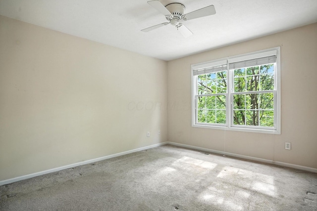 1223 Sanctuary Pl, Columbus, OH 43230 - empty room with carpet flooring and ceiling fan