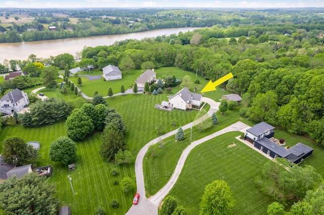5046 Clark-Shaw Rd, Powell, OH 43065 - bird's eye view of a nearby body of water