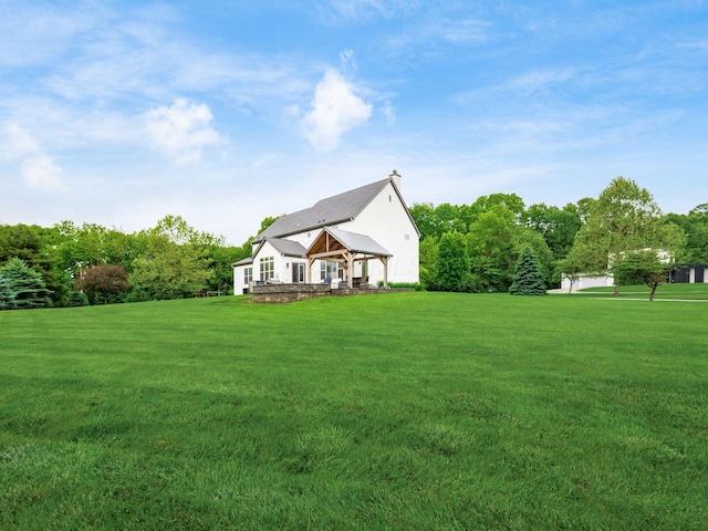 5046 Clark-Shaw Rd, Powell, OH 43065 - view of grassy yard featuring a gazebo