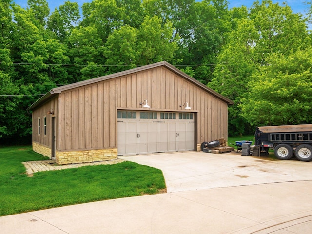 5046 Clark-Shaw Rd, Powell, OH 43065 - view of detached garage