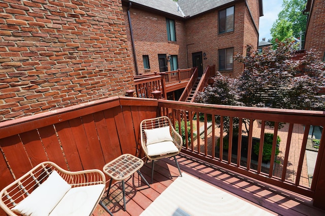 277 Lear St Unit 11, Columbus, OH 43206 - view of deck