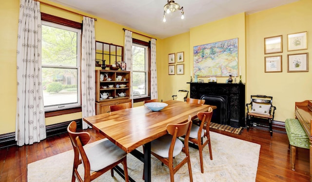 758 S Front St, Columbus, OH 43206 - dining room with wood-type flooring